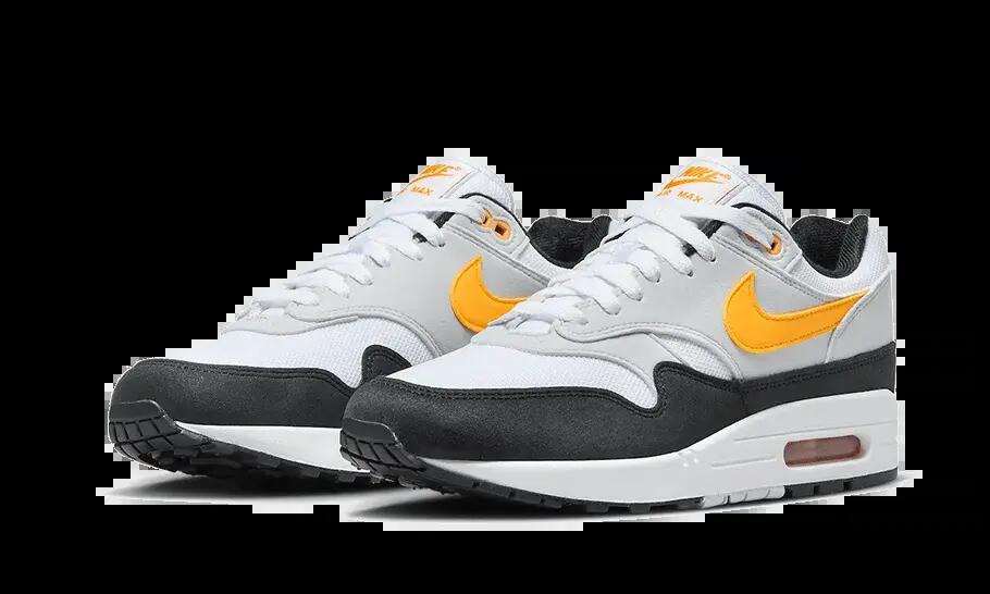 Chaussures - lifestyle - mixte - air max 1 - blanc/or 2/4