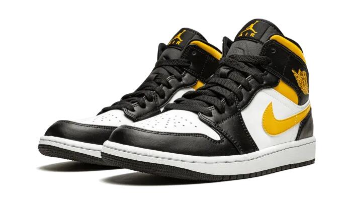 Air Jordan 1 Mid White Pollen Black - Taille : 40 EU 2/4