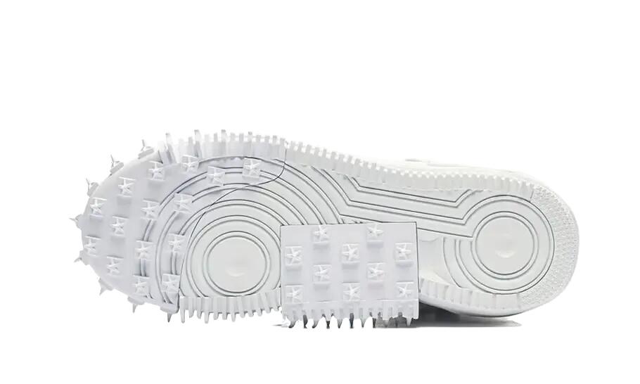 Nike Air Force 1 Mid Off-White Graffiti White 4/4