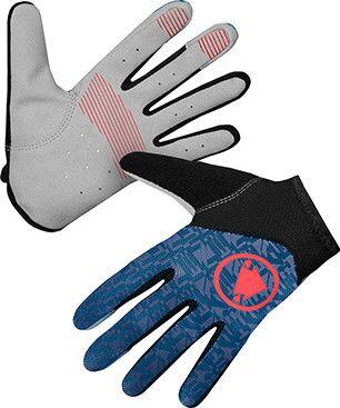 Endura hummvee lite icon women's blueberry long gloves