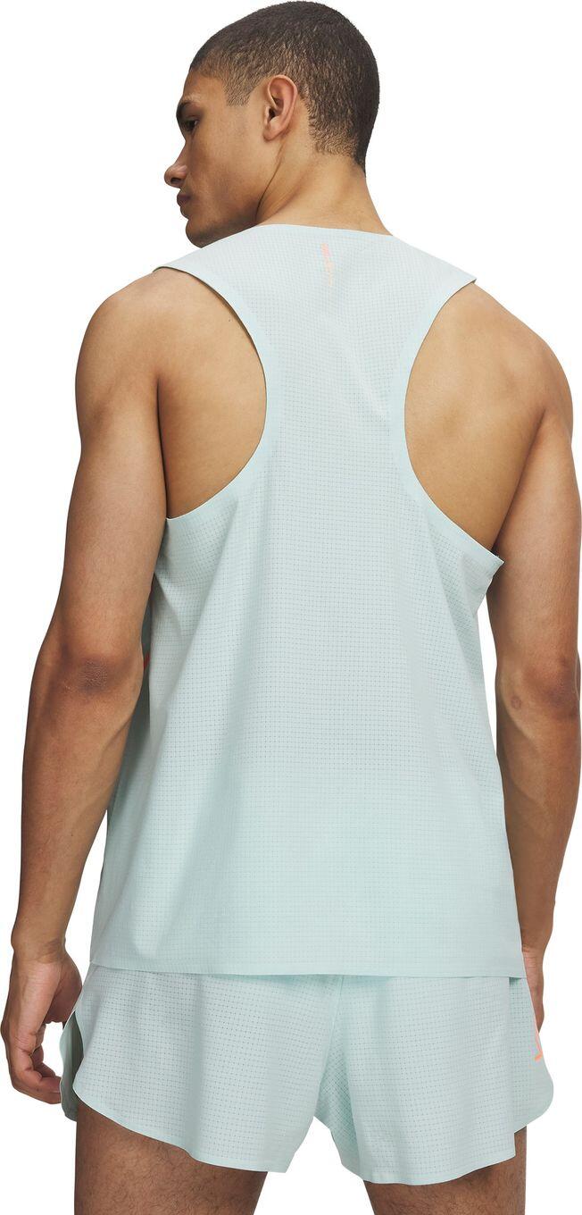 Under Armour Velociti Elite blauw herenhemd 2/4