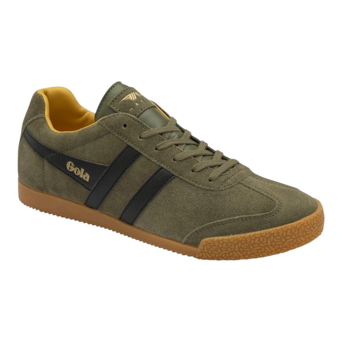 Baskets Homme Baskets Gola HARRIER SUEDE Vert Vert Gola 2/6