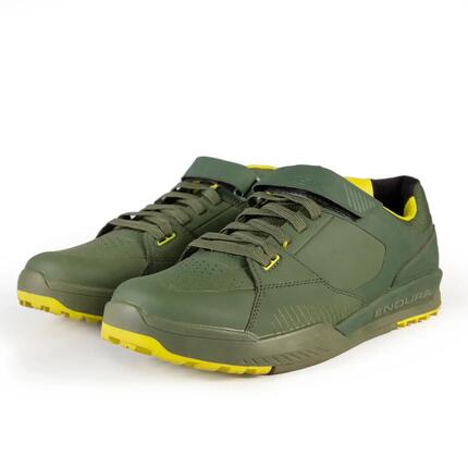 Chaussures VTT Pédales Plates Endura MT500 Burner Vert