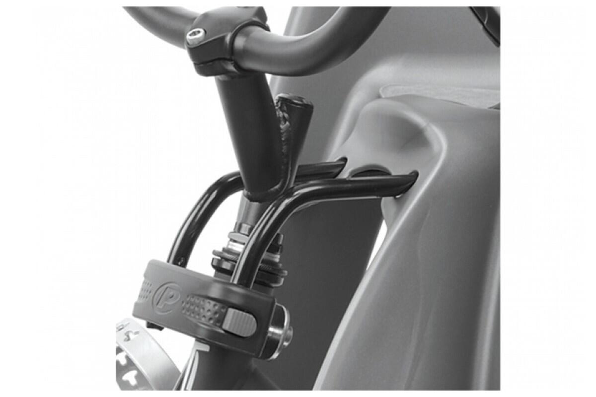 Silla bicicleta delantera Polisport Bilby - Gris 2/3