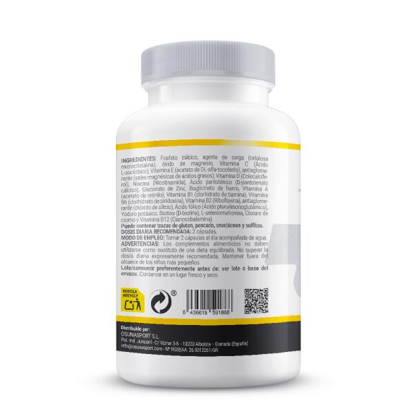 Multivitaminici vegani - 90 capsule vegetali MASmusculo 2/5