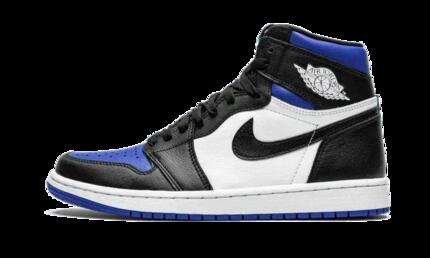 Calzado - Unisex - Retro alto - Air Jordan 1 Royal Toe - Negro/Blanco/Game Royal