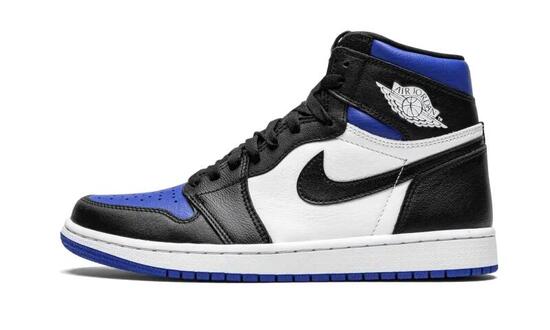 Calzado - Unisex - Retro alto - Air Jordan 1 Royal Toe - Negro/Blanco/Game Royal