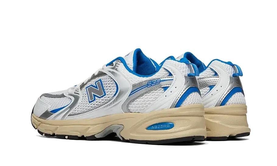 New Balance 530 White Blue Oasis 3/4
