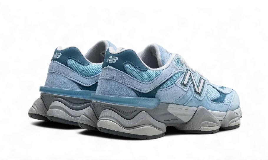 New Balance 9060 Chrome Blue 3/4