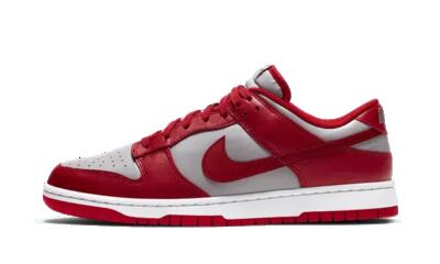 Schoenen - basketbal - dunk low unlv - laag, grijs/rood/wit