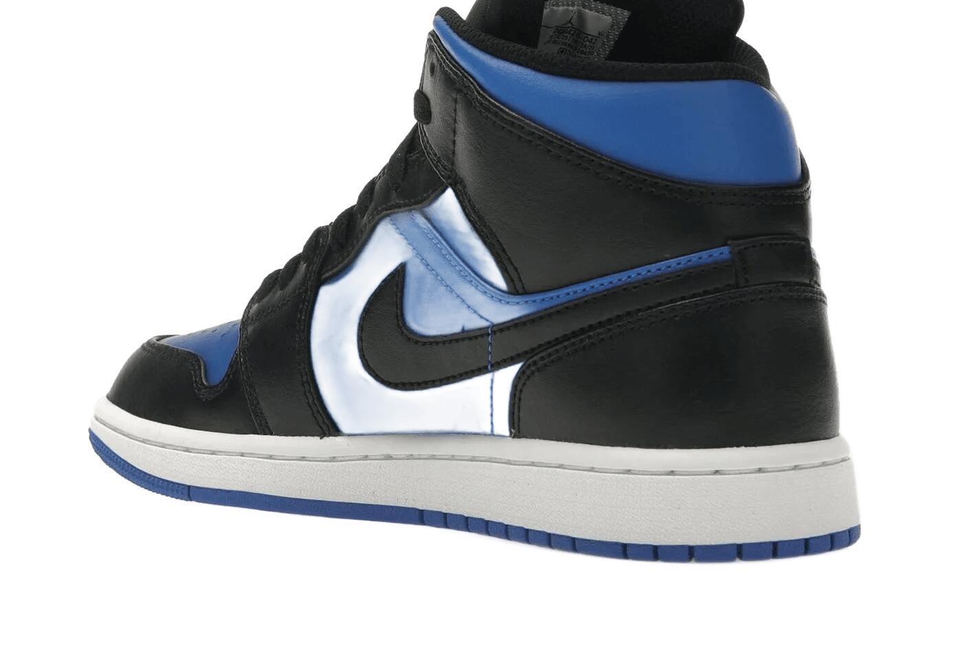 Jordan 1 Mid Black Royal Blue 5/5
