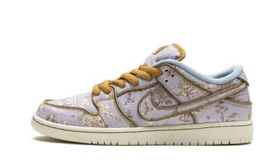 Schoenen - skate - unisex - sb dunk low premium pastoral print - gedrukt patroon