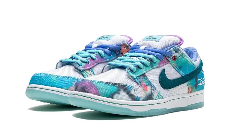 Nike SB Dunk Low Futura Laboratories Bleached Aqua 2/4