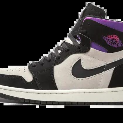 Basketball - Shoes - High, Zoom - Jordan 1 PSG - White/Black