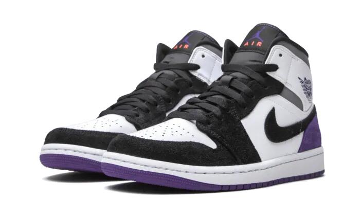 Air Jordan 1 Mid SE Varsity Purple - Taille : 47 EU 2/4