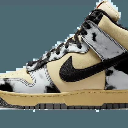 Unisex - Basketball shoes - Dunk High 1985 - Lemon Drop/Black