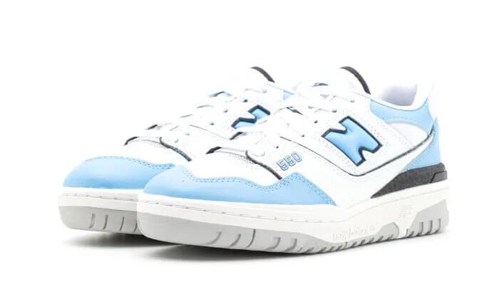 New Balance 550 White Carolina Blue — foto 2