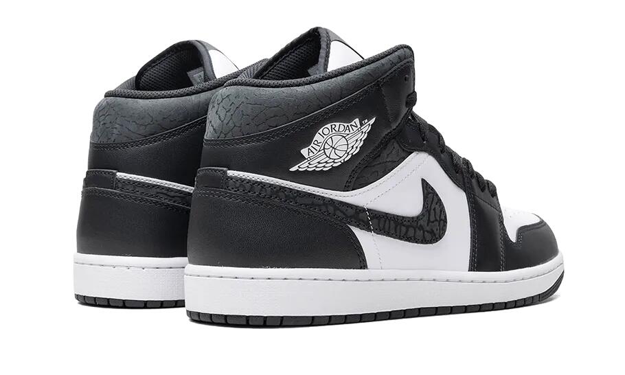 Jordan 1 Mid SE Panda Elephant (GS) 3/4