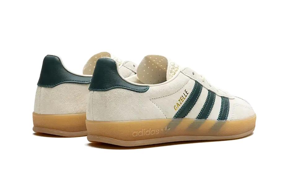 Gazelle Indoor Cream White Collegiate Green Gum - Taille : 37 1/3 EU 3/4