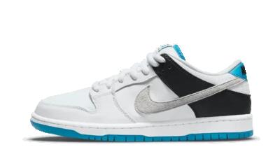 Scarpe - Skate - Uomo - Basse in pelle - SB Dunk Low - Bianco/Blu