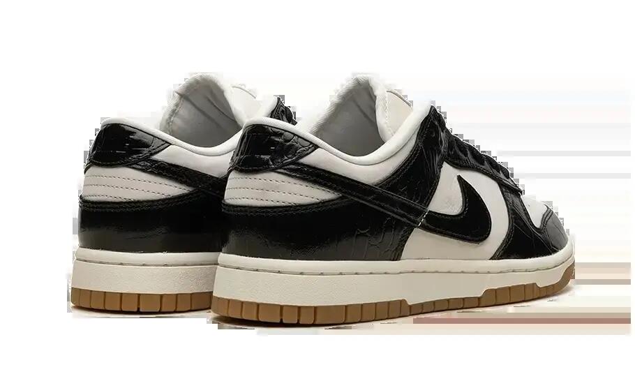 Herren - Lifestyle - Schuhe - Niedrig, krokoprint - Dunk Low LX - schwarz 3/4