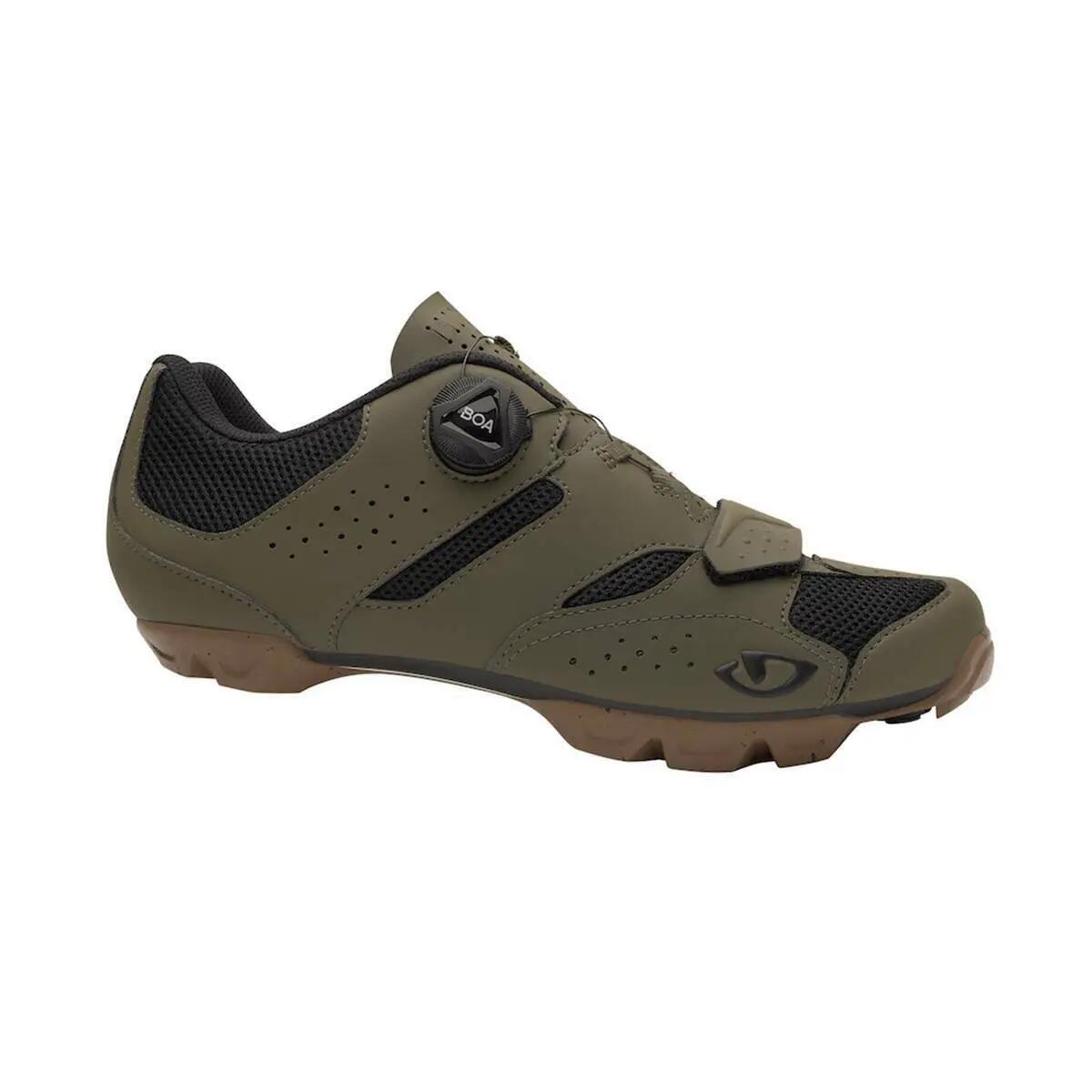 Cylinder II MTB Cycling Shoes Mens MTB Olive/Gum 2/3