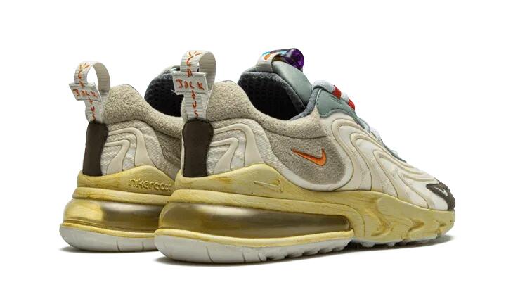 Nike Air Max 270 React Travis Scott Cactus Trails 3/4