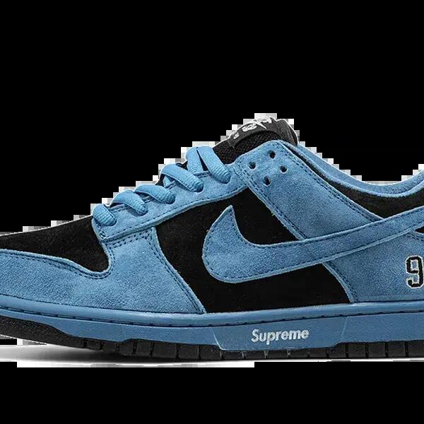 Unisex - Skate - Shoes - Leather - SB Dunk Low Supreme - Ocean Fog