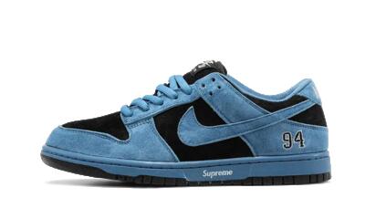 Schoenen - skate - unisex - sb dunk low supreme 94 - duurzame leer- en nubuck