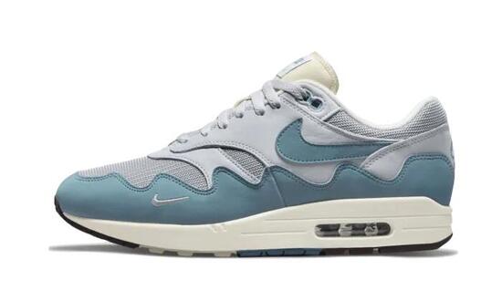 Air Max 1 Patta Noise Aqua (Special Box + Bracelet) - Taille : 43 EU