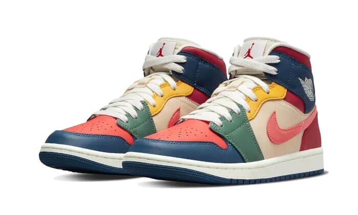 Air Jordan 1 Mid SE Multi-color - Taille : 40 EU 2/3