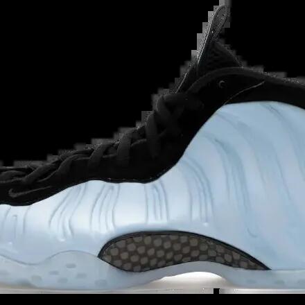 Basketball Shoes - Foamposite & Zoom Air - Psychic Blue/Black