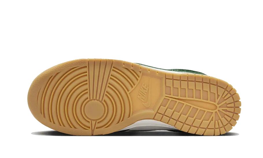 Scarpe - dunk low lx - basse pelle faux-ostrich - gorge green 3/5