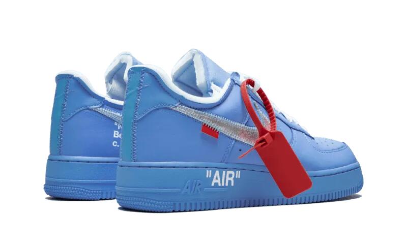 Air Force 1 Low Off-White MCA University Blue - Taille : 42.5 EU 3/7