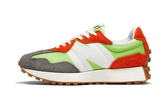 Zapatillas - Running - Hombre - 327 Energy - lima/rojo-gris