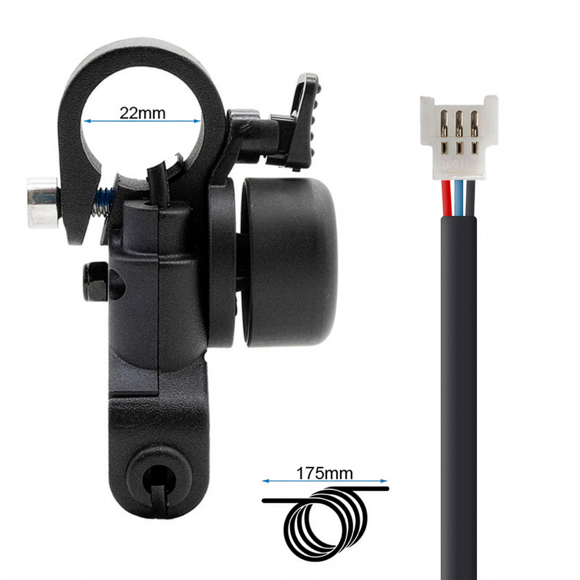 Maneta de freno original Wispeed T855 / T850 3/3