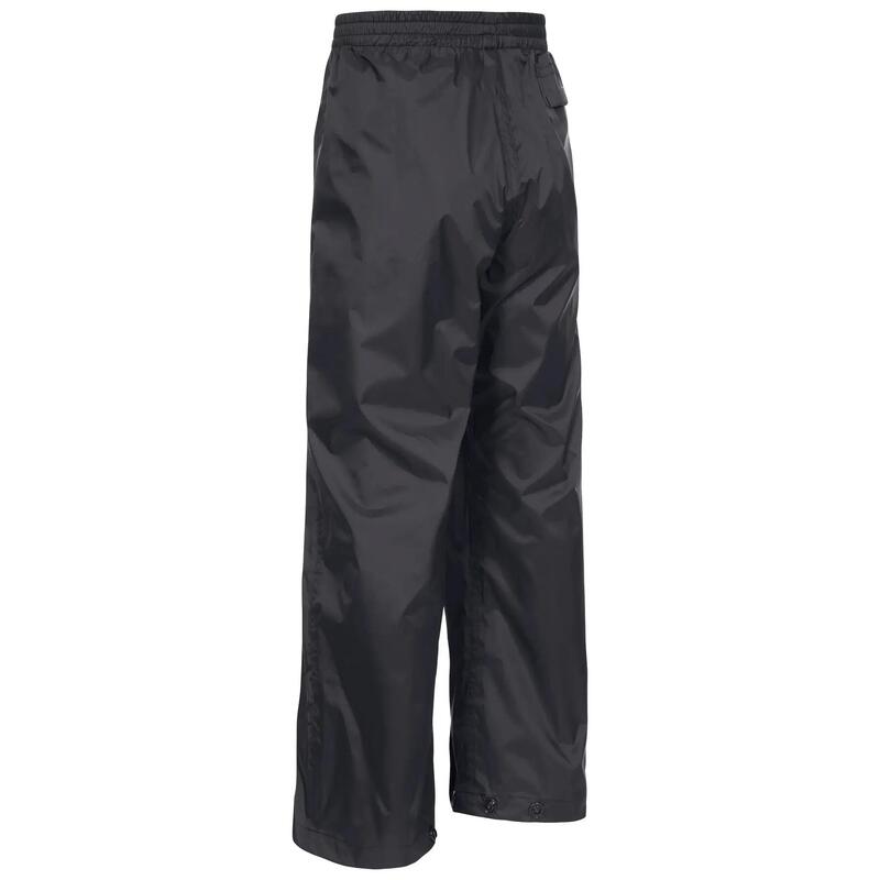 Pantaloni Trespass Qikpac - Unisex copii, negri
