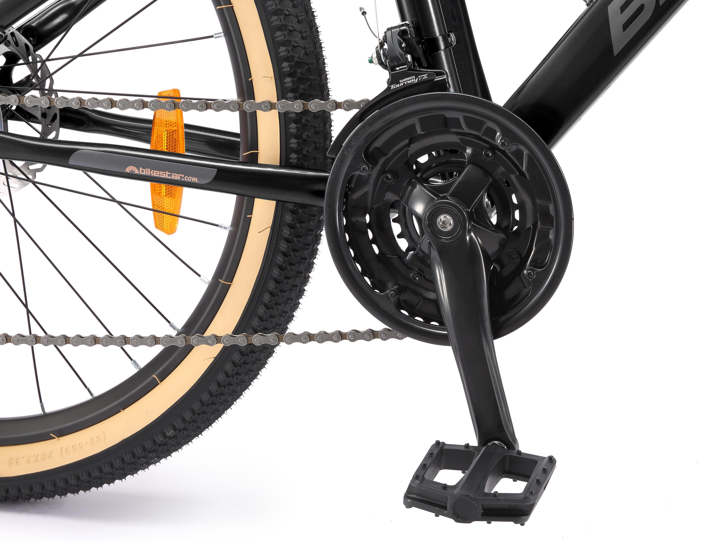 VTT 26", semi-rigide, 21 vitesses, frein à disque 6/7