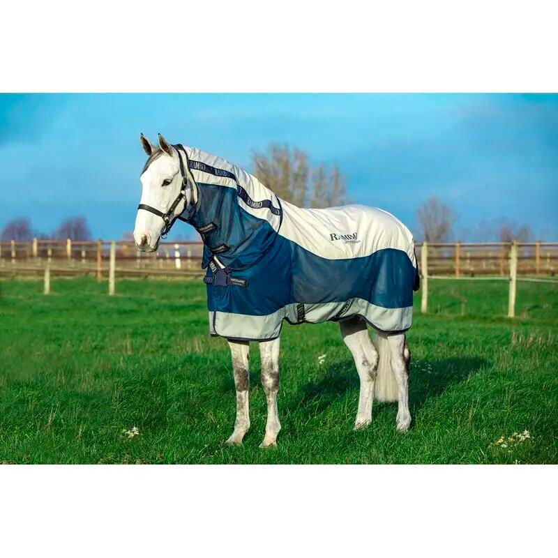 Manta de Mosca de Cavalo Horseware Rambo Series Turnout 2/5