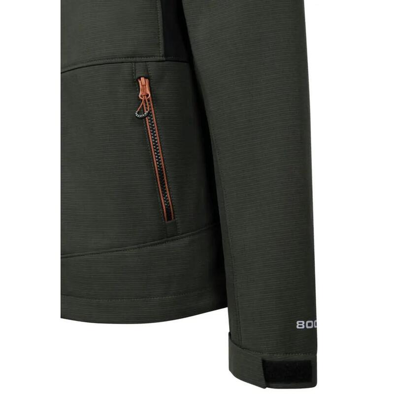 Trespass Dante - Jachetă Softshell pentru bărbați Dark Vine