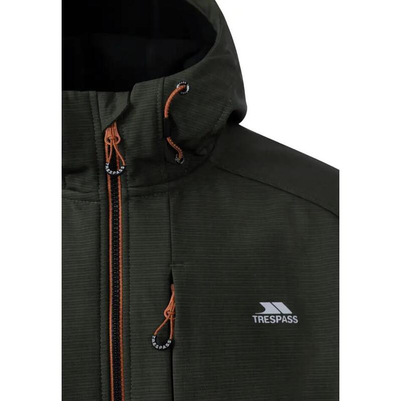 Trespass Dante - Jachetă Softshell pentru bărbați Dark Vine