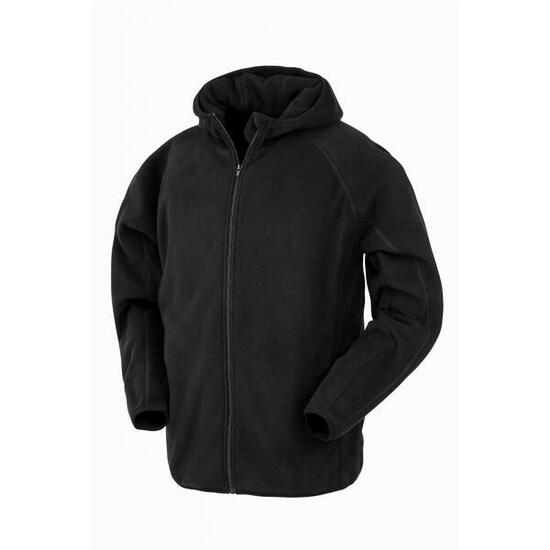 Veste à capuche en micropolaire recyclée Result