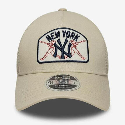 Czapka New Era MLB 940 MC AF NYY beżowa