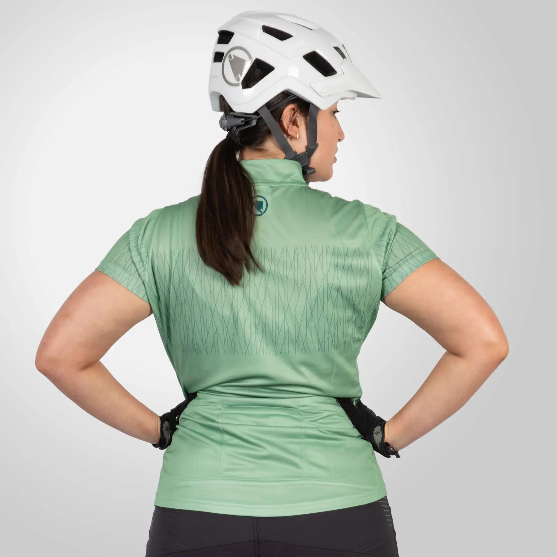 Maillot Manches Courtes Hummvee Ray Femme Vert 4/5