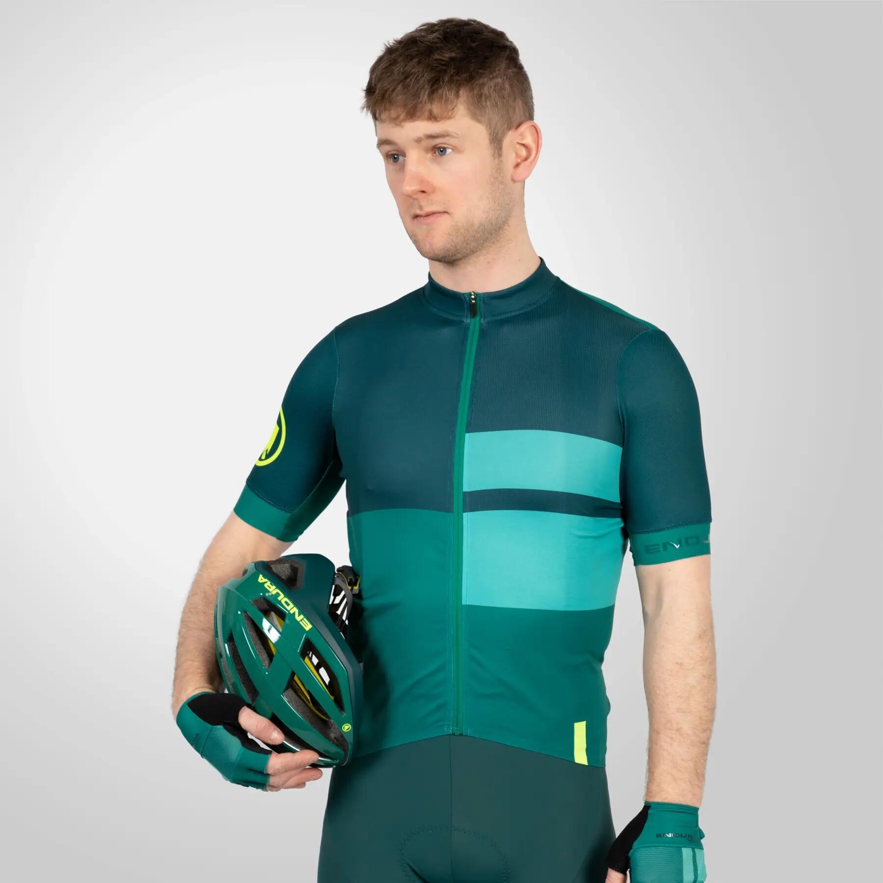 Herren Trikot Mit Frontreißverschluss 3/7
