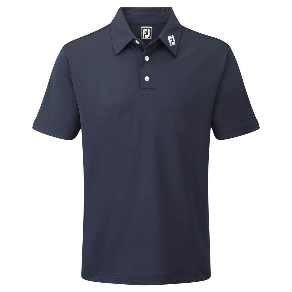 FOOTJOY Polo De Golf  Stretch Pique  Shirt Navy Bleu 4/5