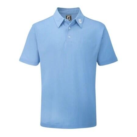 Polo Golf Footjoy Stretch Pique Solid Hombre Azul 4/5
