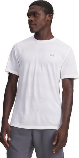 Camiseta de manga corta Under Armour Velociti blanca para hombre