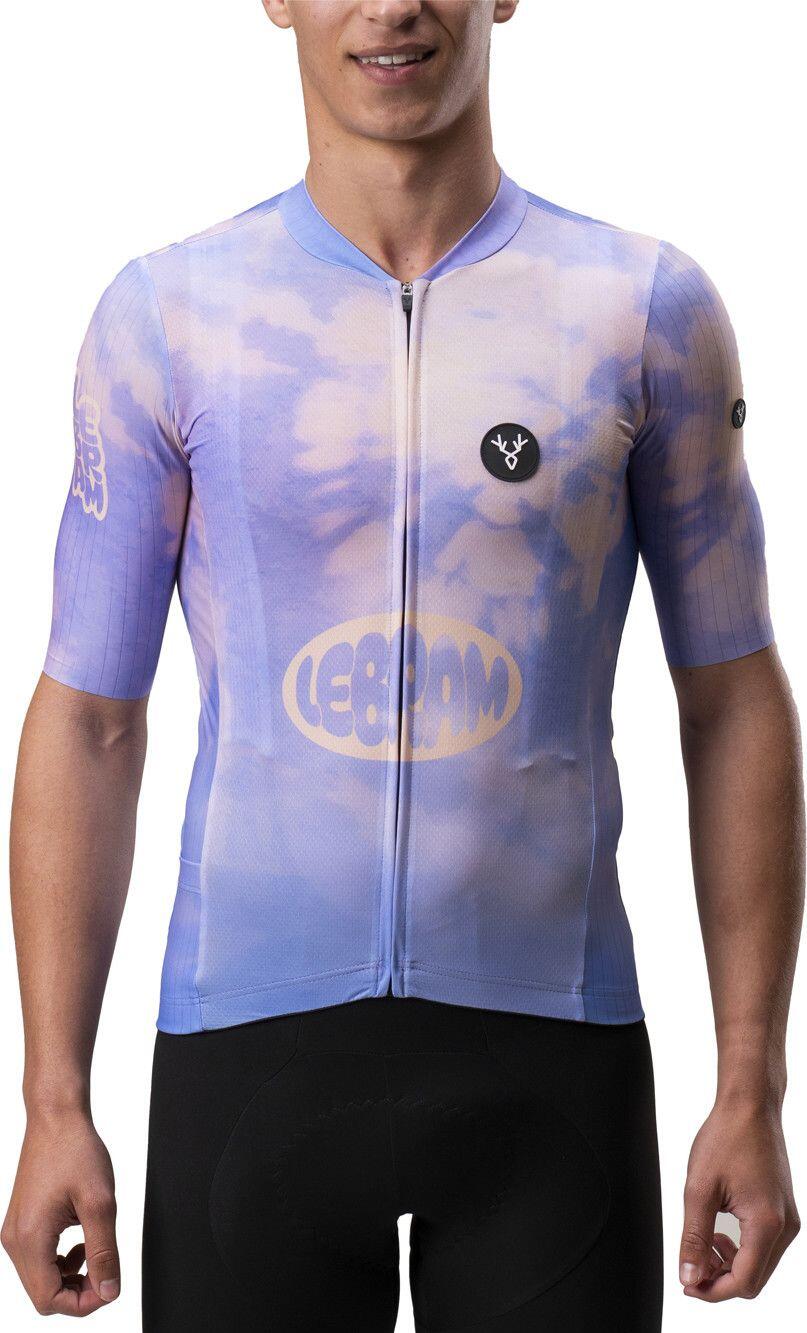Maillot de manga corta LeBram Izoard Aero Azul Violeta Embajadores 2025 Unisex 3/7
