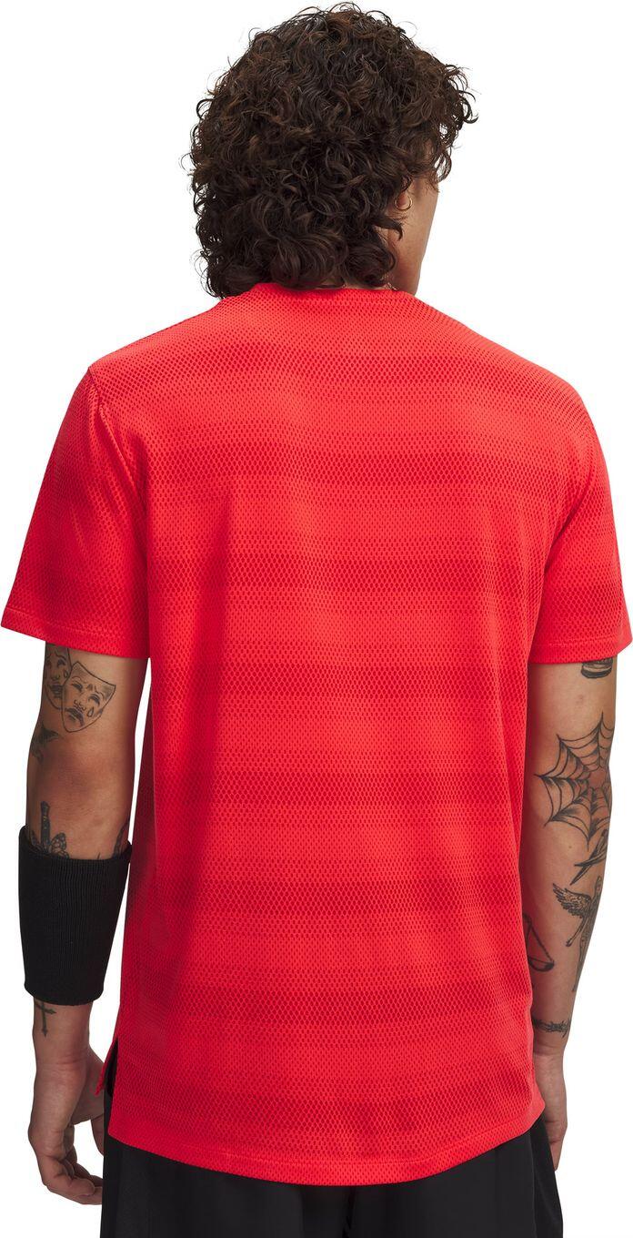 T-Shirt Running Under Armour Velociti Rouge Homme 2/3